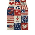thumbnail image 1 of Nmdmisc 4th of July Table Runner 13 x 92 Inches,Patriotic Memorial Independence Day Decoration Linen Table Runners for Farmhouse Kitchen Dining Holiday Birthday Party, 1 of 6