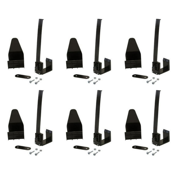 EWSFHUI 6 Set Garage Door Banner Clips,Christmas Garage Door Backdrop Installation Kit Large Banner Cover Hanging Hooks Tools Mural Clips for Garage Door Decorations