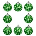 thumbnail image 1 of Nmdmisc 8Pcs St. Patrick's Day Ball Ornaments Green Shamrocks and Hat Fabric Wrapped Balls,Decorative Hanging Ornaments for Tree Home Office Bedroom Party St. Patrick' Day Holiday Decorations, 1 of 2