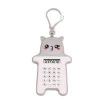Nmdmisc Arithmetic Calculator Pocket Calculator Keychain Mini Printing Calculator Financial Calculator Small Calculator Mini Calculator Key Ring Party School