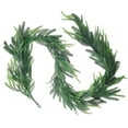 thumbnail image 1 of Nmdmisc Artificial Norfolk Pine Garlands, Real Touch Winter Pine Garland, Green Artificial Greenery Garland for Table, Mantle, Wall, Indoor, Outdoor Christmas Decorations (59" Green), 1 of 5