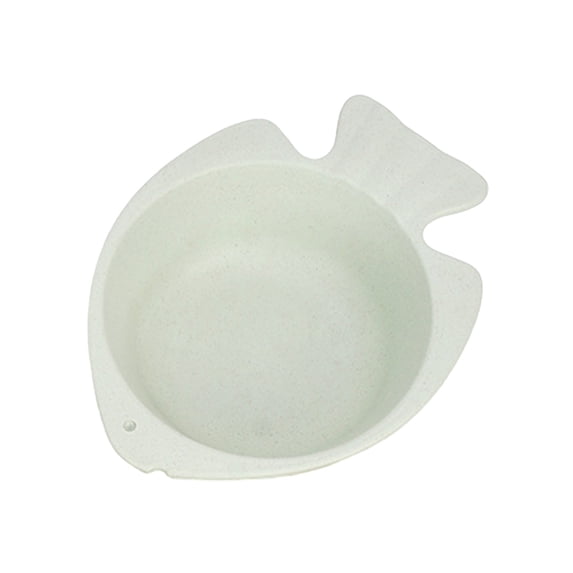 EWSFHUI Baby Bowl Tableware Wheat Straw Fish Bowl Unbreakable Cereal Bowl Boys and Girls-Friendly Retro Design Heat Resistant Easy Clean