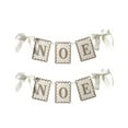 thumbnail image 1 of Nmdmisc Baby One Birthday Decorations, 1st Brown Cute Happy Birthday Banner, Boy Girl Funny Party Supplies,2Pcs, 1 of 9
