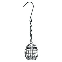 Nmdmisc Bird Feeder,Suet Ball Feeders for Outside Hanging,Metal Hanging Bird Feeder with Hooks,Fat Ball Bird Feeder Suet Feeder for Wild Birds Outdoor Garden