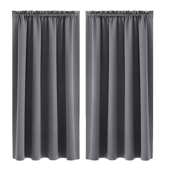 Nmdmisc Blackout Curtains, Thermal Insulated, for Bedroom and Living Room Curtains, Rod Pocket Curtain Panels, 38x45 Inch, 1Pcs