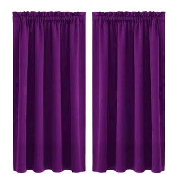 Nmdmisc Blackout Curtains, Thermal Insulated, for Bedroom and Living Room Curtains, Rod Pocket Curtain Panels, 38x45 Inch, 1Pcs