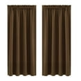 thumbnail image 1 of Nmdmisc Blackout Curtains, Thermal Insulated, for Bedroom and Living Room Curtains, Rod Pocket Curtain Panels, 38x45 Inch, 1Pcs, 1 of 3