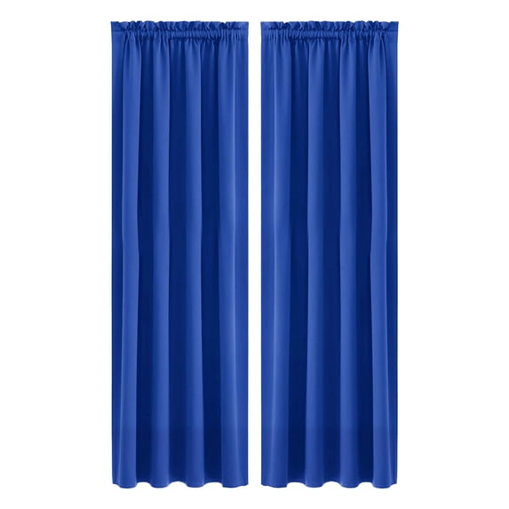 EWSFHUI Blackout Curtains, Thermal Insulated, for Bedroom and Living Room Curtains, Rod Pocket Curtain Panels, 38x63 Inch, 1Pcs