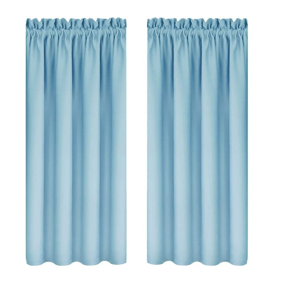 Nmdmisc Blackout Curtains, Thermal Insulated, for Bedroom and Living Room Curtains, Rod Pocket Curtain Panels, 41.7x54 Inch, 1Pcs
