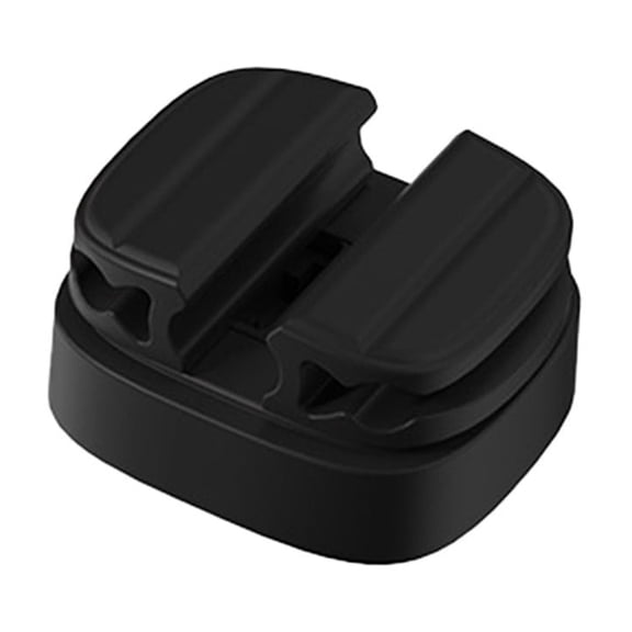 Nmdmisc Cable Spring Holder Clips Self Adhesive Cord Holder Under Desk Cable Management for Home,Office,Car,Desk,Nightstand -Black