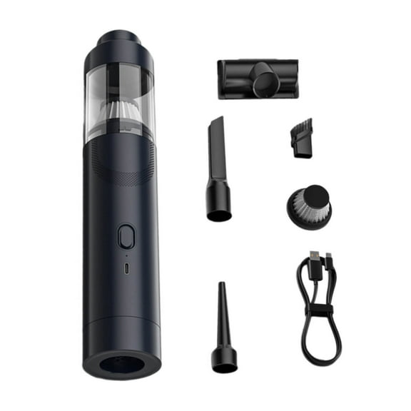 Nmdmisc Car Vacuum Portable Cordless Vacuum 9000pa Powerful Suction, 2 in 1 Blow & Suction Handheld Vacuum Cleaner for Car, Home, Office, Keyboard (Black)