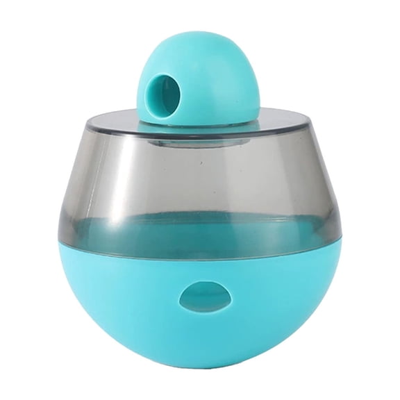 EWSFHUI Cat Treat Puzzle Toy,Auto-Balancing Pet Food Dispenser - Brain Stimulating - Slow Feeder - Boredom Relief Kitten Toys,Interactive Training,Toy for Indoor Bored Cats