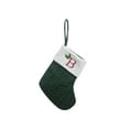 thumbnail image 1 of Nmdmisc Christmas Knitted Stockings with Letter,A to Z Alphabet Embroidered Socks Christmas Pendant Gift Bag,26 Letters Xmas Stocking Decorations,for Family Holiday Party Decor, 1 of 5