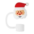 thumbnail image 1 of Nmdmisc Christmas Straw Covers Caps for Tumblers,10mm 0.4" Dustproof Straw Toppers for Cups 30 40 Oz, Cup Topper Accessories,Straw Tips Lid,Party Decor,Gift (C), 1 of 5