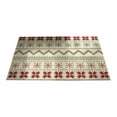 thumbnail image 1 of Nmdmisc Christmas Tablecloth 24×47inch,Christmas Tablecloths Rectangular,Christmas Trees Snowflake Red Washable Table Cover for Party Picnic Dinner Decor,White, 1 of 6