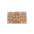 thumbnail image 1 of Nmdmisc Christmas Welcome Mat Outdoor Natural Coir Non Slip Doormat & Porch Décor, 16"x24", Gingerbread House (Brown,S), 1 of 6