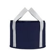 thumbnail image 1 of EWSFHUI Collapsible Portable Foot Soak Tub Soaking Foot Bath Basin Multifunctional Foldable Bucket Washing Camping Pedicure Bowl Outdoor Water Container for Fishing Hiking Spa Travel,14L Navy, 1 of 2
