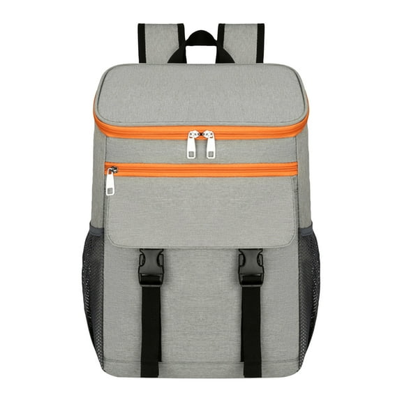 Nmdmisc Cooler Backpack Soft Insulated Leak Proof 30 Cans Insulated Backpack Cooler Portable Picnic Camping Beach Hiking BBQ Lunch Backpack for Men and Women (Orange)