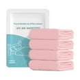 thumbnail image 1 of Nmdmisc Disposable Bedding for Travel, King Size Disposable Bedding Set, 1 Bed Sheet 1 Quilt Cover 2 Pillow Cases, Portable Sheets Set, for Hotel Travel Business Trip (Pink), 1 of 7