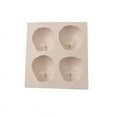 Nmdmisc Doll Head Mold, Doll Face Mold,3D Baby Face Molds Silicone