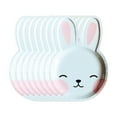 thumbnail image 1 of EWSFHUI Easter Bunny Plates - 8pcs 7" Biodegradable Rabbit Party Paper Plates for Cakes,Dessert,Snack,Fruits,Kids Birthday,Baby Shower,Spring Event Decor, 1 of 6