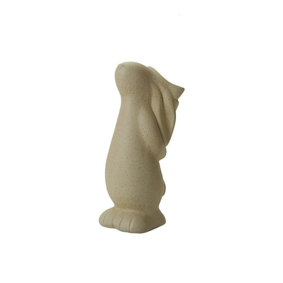 Nmdmisc Easter Bunny Statue Ceramic Rabbit Flower Vase