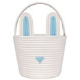 thumbnail image 1 of Nmdmisc Easter Gift Basket Empty with Gift Bags and Ribbons, Easter Bunny Basket, Small Woven Rope Storage Bins for Organizing, 1 of 2