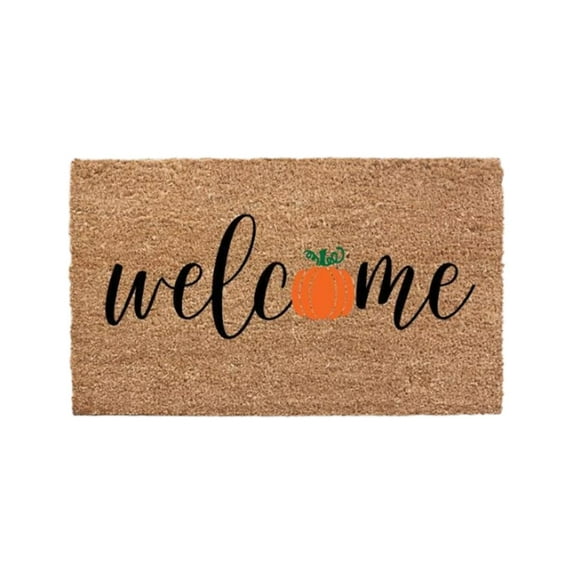 Nmdmisc Fall Bathroom Mat,Halloween Rug in Front of Door Rug,Super Absorbent Quick Dry Rubber Backing Non Slip Washable Super Soft Non Slip Bathtub Carpet 16x24 Inch