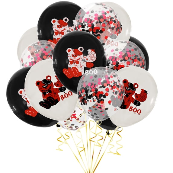 Nmdmisc Halloween Balloons,15 Pcs Halloween Party Decorations Balloons, Bloody Balloons Eye Blood Splatter Decorations Horror Balloons Latex Balloons for Birthday Haunted-House Party Supplies