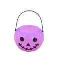 thumbnail image 1 of Nmdmisc Halloween Candy Bucket,Halloween Pumpkin Bucket,Cute Ghost Candy Bucket,Plastic Lantern Bucket with Handle for Halloween Party Decorations Party Favor, 1 of 6