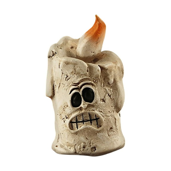 Nmdmisc Halloween Festive Elements Mini Resin Ghost Candle Decorations Halloween Garden Decorations Halloween Party Gift Bag Filler Outdoor Home Garden Decorations