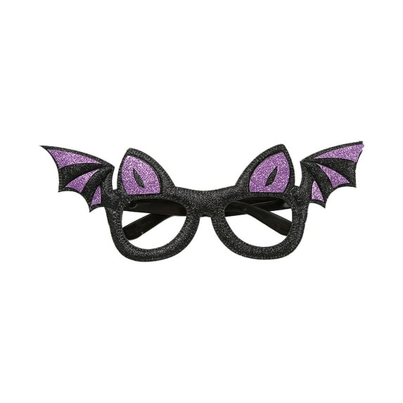Nmdmisc Halloween Glasses for Kids, Halloween Party Glasses, Glitter Eyeglasses Halloween Photo Booth Props, Halloween Decorations with Pumpkin, Spider, Ghost Novelty Eyewear
