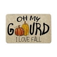 thumbnail image 1 of Nmdmisc Halloween Rug Doormat Pumpkin Welcome Decorative Floor Mat Non Slip Rubber Backing, Fall Halloween Thanksgiving Indoor Outdoor Entrance Mats Home Decor Front Door Mat Runner Rug,16x 24Inch, 1 of 3