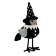thumbnail image 1 of Nmdmisc Halloween Standing Bird Dolls, Ghost Bird Statue, Halloween Birds Figurine Featherly Friends, Handmade Birds Halloween Ornaments for Table Home Window Decor Indoor Outdoor, 1 of 4
