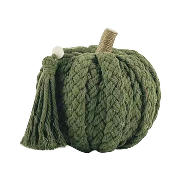 Nmdmisc Halloween Twisted Rope Pumpkin Decorations Indoor,Woven Pumpkin Halloween Artificial Pumpkins Decor for Crafts Fall Decorations for Home Halloween Thanksgiving Decor
