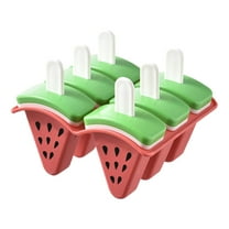 Nmdmisc Homemade Popsicle Molds Shapes Popsicle Molds Silicone Frozen Ice Popsicle Maker BPA Free Popsicle Mold Reusable Easy Release Ice Maker,6 Cavities