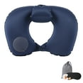 thumbnail image 1 of Nmdmisc Inflatable Travel Pillow U-shaped Neck Pillow, Portable Inflatable Airplane Pillow for Travelling Soft Head Support Pillow Travel Essentials for Airplane Car Bus Train Office Home, 1 of 6