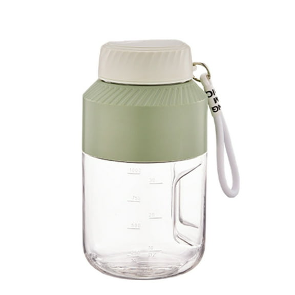Nmdmisc Juicer Cup Portable Blenders Cup, Electronic USB Juicer Blenders, 1000ML Compact Large Capacity Blenders, 10 Blade Blenders USB Rechargeable for Home Sport Outdoor Travel