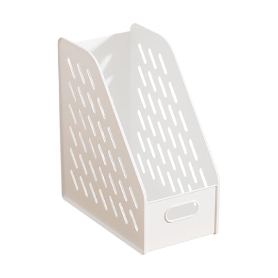 EWSFHUI Magazine File Holder/Desk Organizer Uprights Book Desk Storage Rack Office Desk Storage Box Minimalists Book Stand Document Sorting Rack