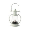 thumbnail image 1 of EWSFHUI Mini Lanterns with LED Candle,4.7" Small Hanging Lantern Ornament Camping Table Centerpiece Vintage Lantern Ornament for Wedding Halloween Christmas Western Party Decor, 1 of 6