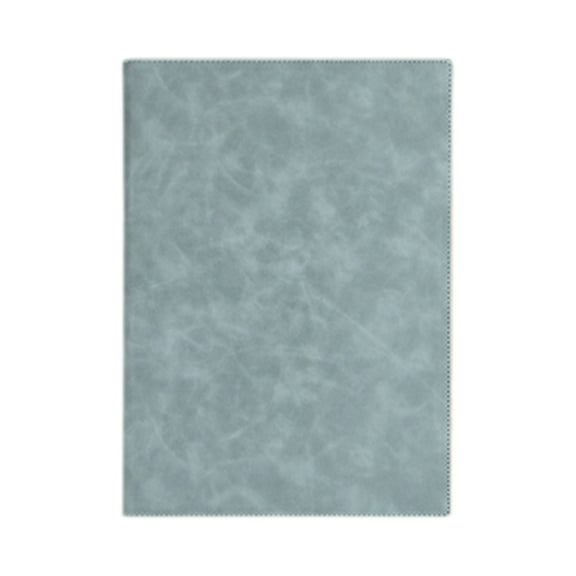 Nmdmisc Multi-function Business Folder Binder -Faux Leather Portfolio Folder with Cover for A4 Notepad Holder, Business Portfolio for Resume, Legal Pad, Interview,Blue