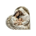 thumbnail image 1 of Nmdmisc Nativity Scene Ornaments,Acrylic Heart-Shaped Ornament of Jesus,Desktop Decorative Ornaments,Religious Gift for Family Friends and Christian,C, 1 of 6