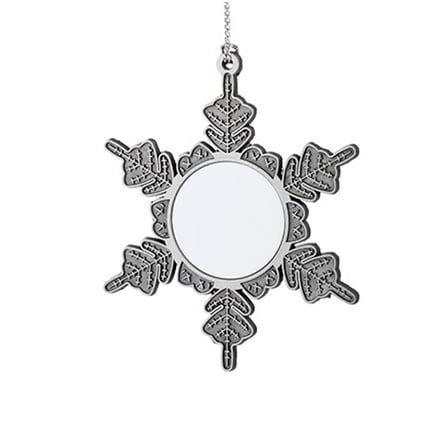 Nmdmisc Personalized Christmas Ornaments,Snowflake Hanging Christmas Ornaments for Xmas Tree Decor,Holiday Parties,Xmas Ornaments for Family,Friends,Couples