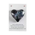 thumbnail image 1 of Nmdmisc Pocket Hug Heart Mini Cute Pocket Hug Decoration Special Encourage Birthday Wedding Party Valentines Gift Decoration,Gifts for Girlfriend,Boyfriend -Black, 1 of 5