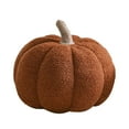 thumbnail image 1 of Nmdmisc Pumpkin Throw Pillow Fall Thanksgiving Pumpkin Pillow 8" 3D Halloween Pumpkin Pillow Sofa Throw Pillow Cushion Home Decoration for Car Bedroom Couch(Brown), 1 of 5