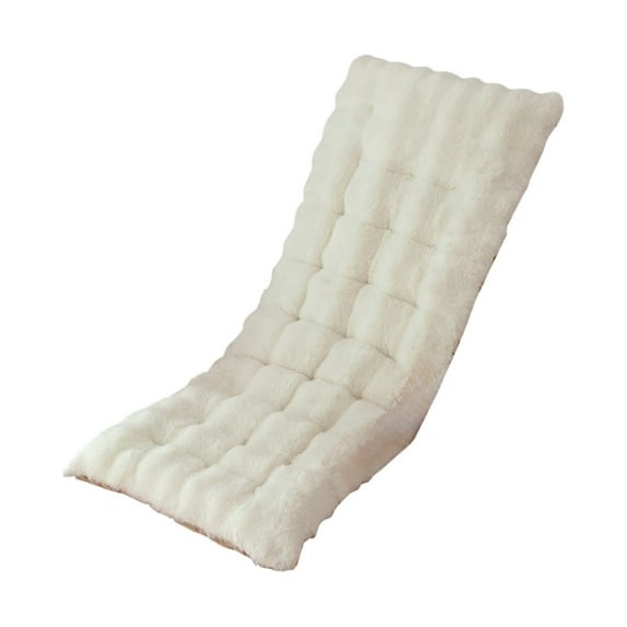 Nmdmisc Rocking Chair Cushion,Plush Pads for Home and Kitchen,Indoor Back and Seat for Desk,Dining and Office Chairs (White)