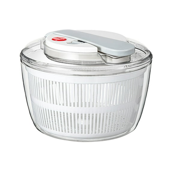 Nmdmisc Salad Spinner Large Salad bowl with Lid, One-handed Easy Press Kitchen Gadgets, Lettuce Spinner Drainer Mixer for Salad Greens, Vegetables, Fruits, Herbs, Berries