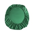 thumbnail image 1 of Nmdmisc Satin Fitted Sheet,Silky Soft Fitted Bottom Sheet,Wrinkle Free,Fade Resistant,Deep Pocket Bed Sheet,60" * 80" (Deep Up to 14",Green), 1 of 6