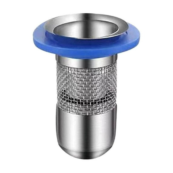 Nmdmisc Shower Floor Drain Odor Preventer,2.36" x 1.26" One Way Drain Valve Sewer Core Stainless Steel Floor Drain Anti-Odor Plugs for Bathroom Kitchen Balcony