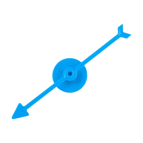 Nmdmisc Spinner Game Engaging Board Arrow Set Home and School Party Spinners Plastic Craft with Suction Cup Board Games Accessories (Blue)
